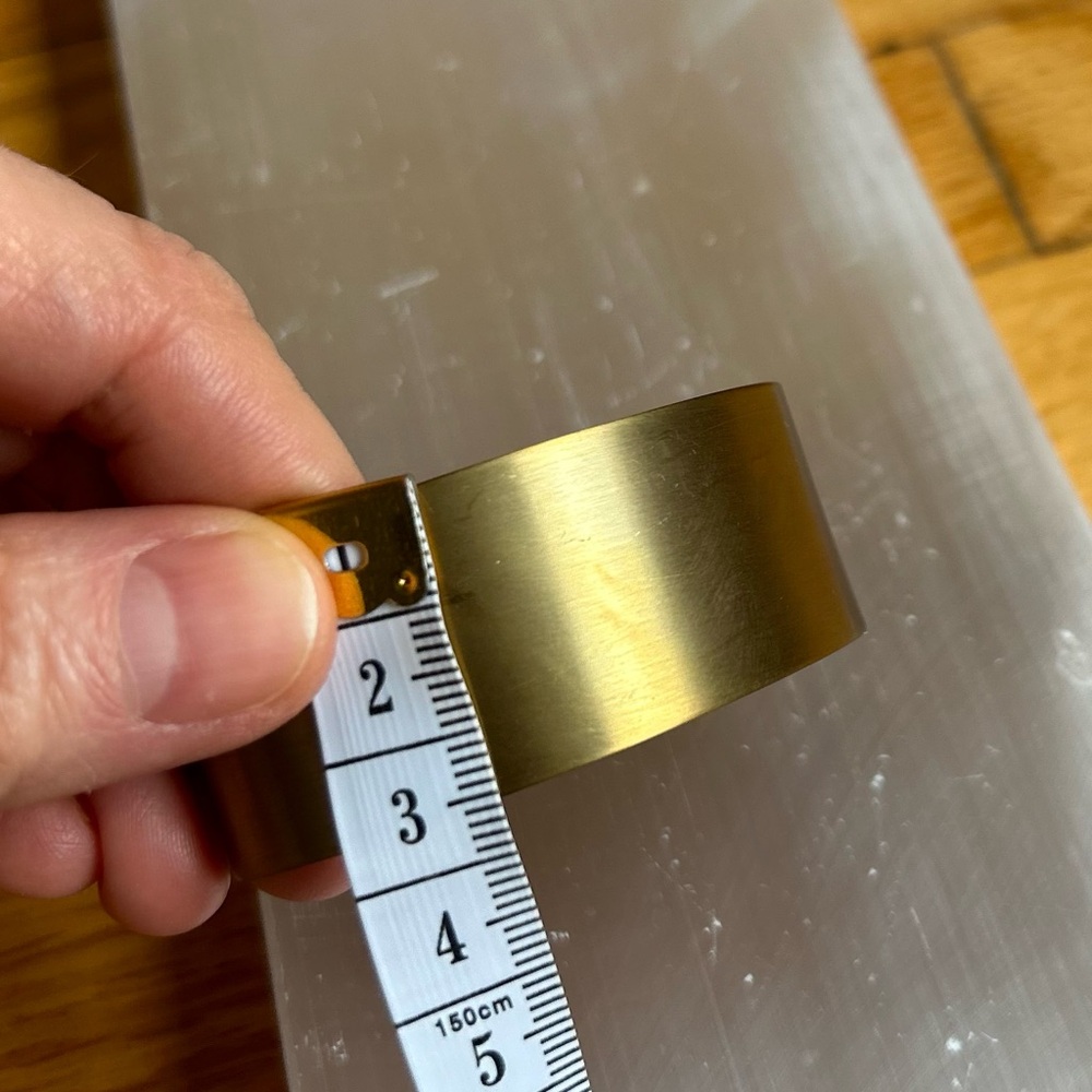 Brass cuff - Picture 2 of 5
